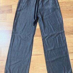 Emporio Armani Women’s Gray Drawstring Joggers